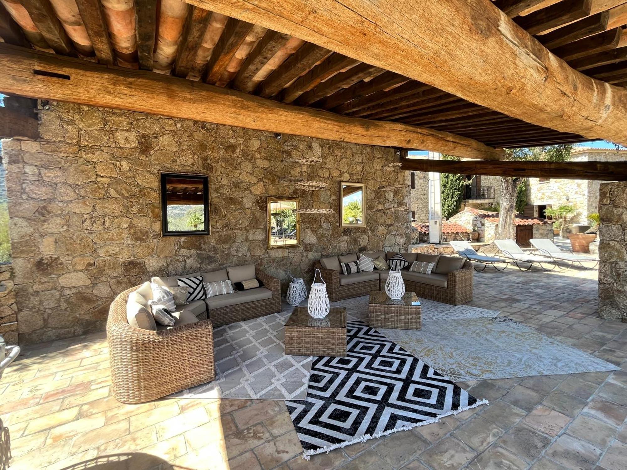 Отель Domaine Du Reginu Santa-Reparata-di-Balagna Экстерьер фото